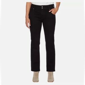 NWT Hudson straight leg black jeans mid rise black jeans